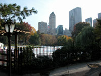 Central Park, Manhattan, октябрь 2003