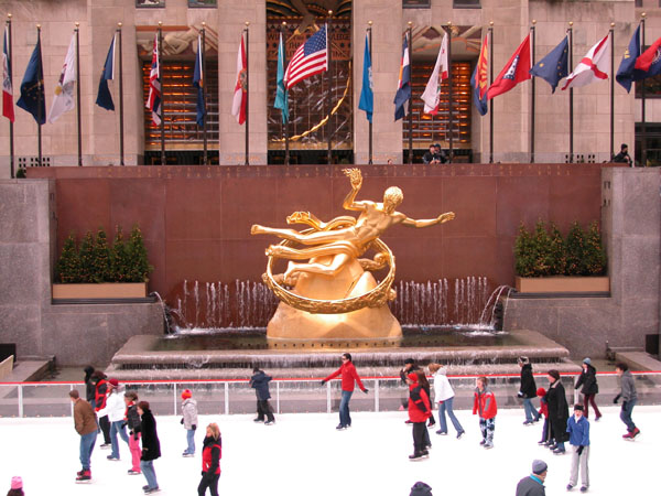 Rockefeller Center, 5th Ave, 34th St