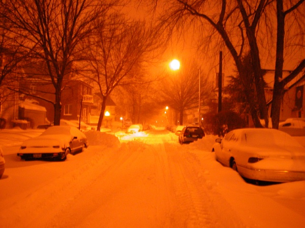 Blizzard in Brooklyn